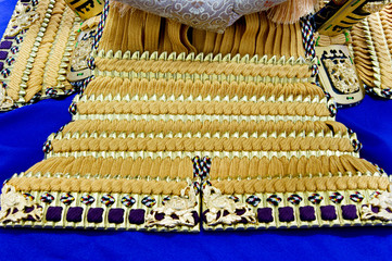 Fototapeta premium 甲冑前垂れ