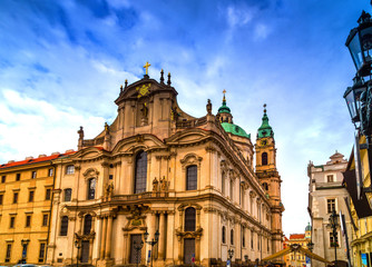 Fototapeta na wymiar St.Nicholas Church in Prague