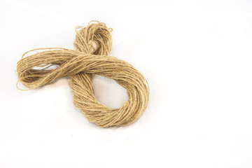 twist brown ropes