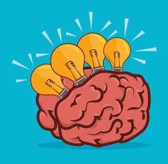 Idea design, vector illustration.