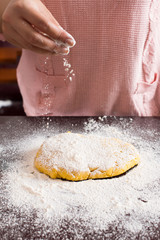 Making dough