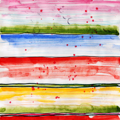 Colorful stripes.