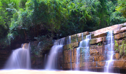 Waterfall in the north of Thailand