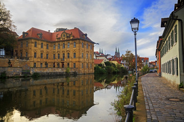 Old timbered house on Bamberg street