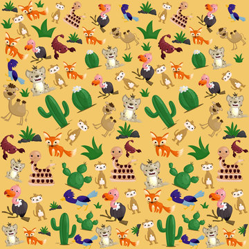 desert animal background