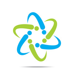 creative business discussion group or meeting stock vector