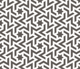 Vector seamless pattern. Geometric texture.