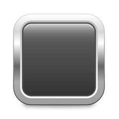 gray metallic button square template