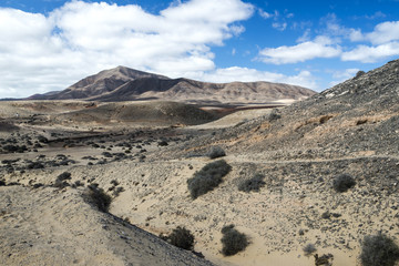 Hacha Grande mountain in Lanzarote near Papagayo beach