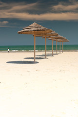 Umbrellas on the beach