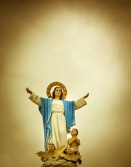 Obraz premium Statue of Mercy