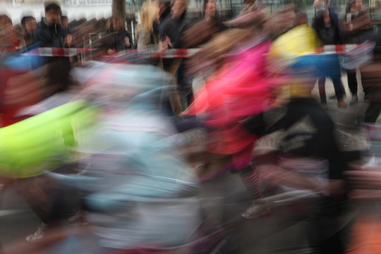 Marathon In Prague, Czech Republic