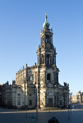 Fototapeta na wymiar Dresden, Hofkirche