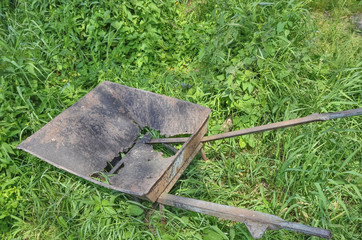 Wer rastet rostet, Wheelbarrow, Schubkarre
