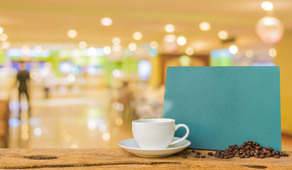 Bokeh at  restaurant