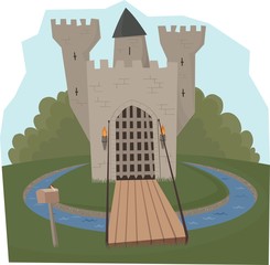 castle & moat