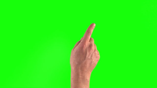 touchscreen gestures in 3840 × 2160. Set of hand gestures.