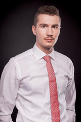 A man in a shirt portrait