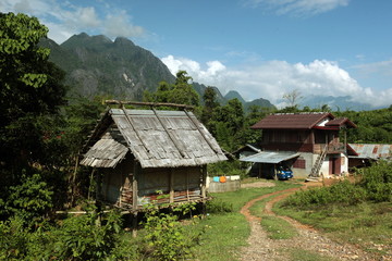 Obraz premium ASIA SOUTHEASTASIA LAOS VANG VIENG LUANG PRABANG
