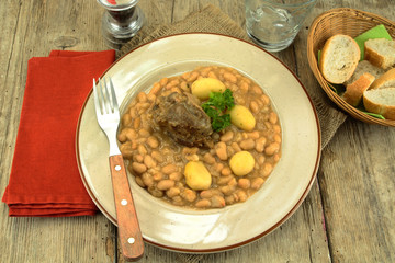 cassoulet au confit de canard
