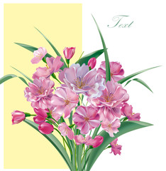 bouquet pink_розовый букет