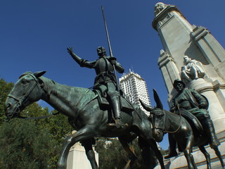 Obraz premium Plaza de España de Madrid