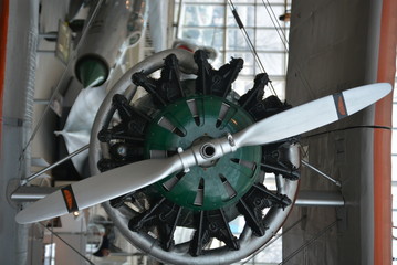 Engine of City of Auburn Plane