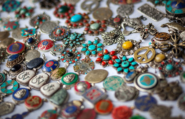 Tibetan jewelry shop