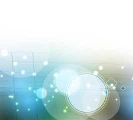 abstract technology background Business & development direction
