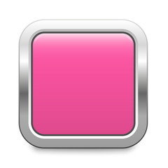 light pink metallic button square template