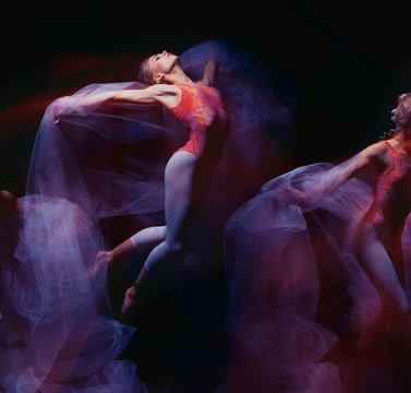 photo as art - a sensual and emotional dance of beautiful