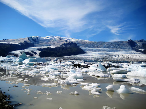 Icelandic Glacial Lake