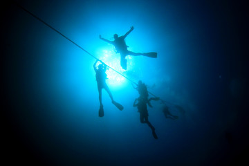 Plakat Scuba diving