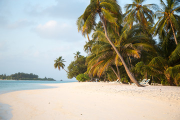 Traumhafter Strand mit weißem Sand