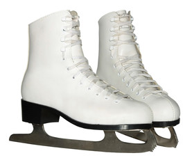 Fototapeta premium Figure skates isolated on white
