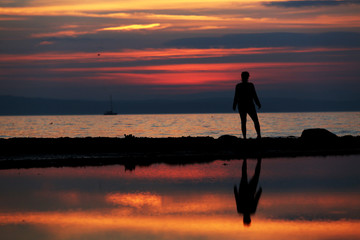 passeggiate in solitudine tra i tramonti norvegesi