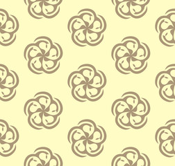 Floral Coffee Pattern