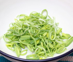 Lauchgemüse