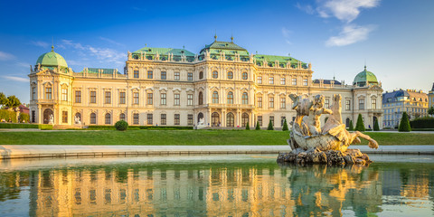 Schloss Belvedere #4, Wien - obrazy, fototapety, plakaty