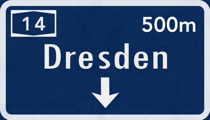 Germany Highway Road Sign