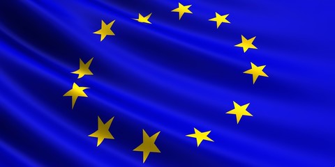 The EU flag.