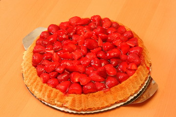 Erdbeerkuchen