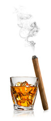 Whiskey, cigar © Givaga