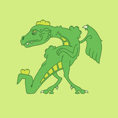 Tyrannosaurus / Vector illustration