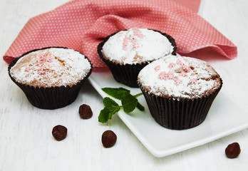 cupcakes and nuts