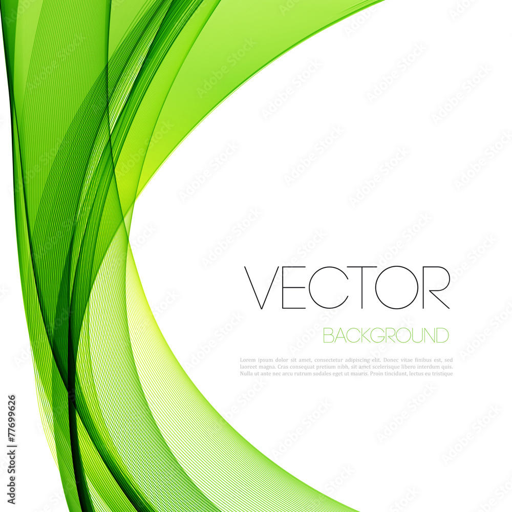 Poster abstract curved lines background. template brochure design