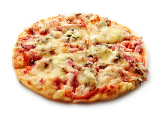 freshly baked pizza