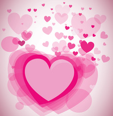 heart, vector background
