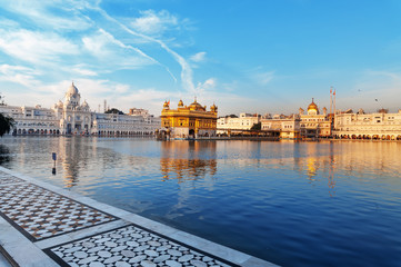 Golden Temple in Amritsar. India