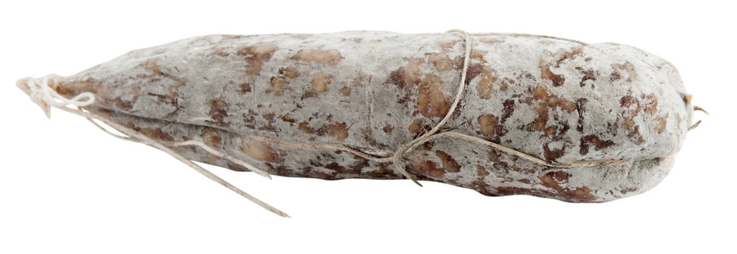 Saucisson sec d'Auvergne d&eacute;tour&eacute;